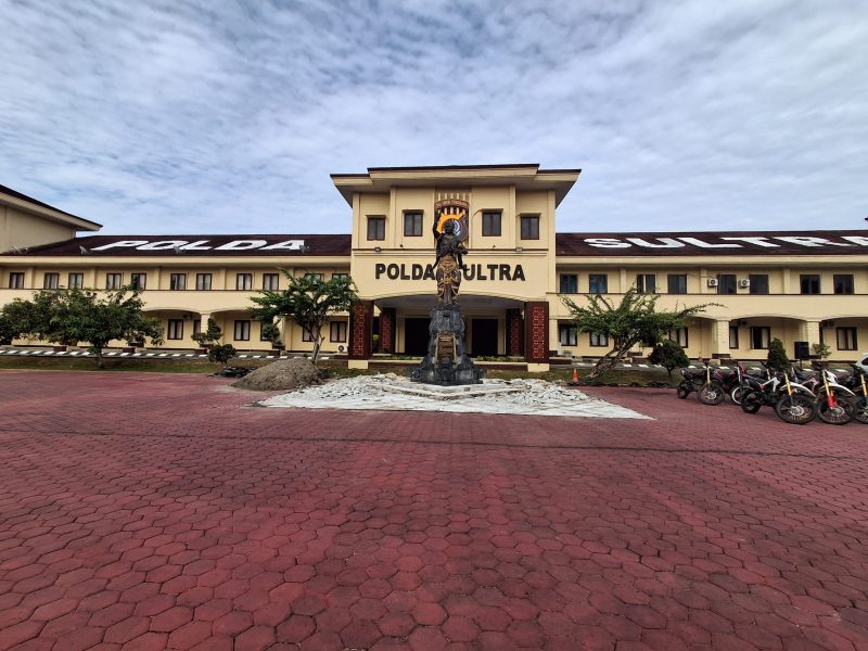 Polda Sulawesi Tenggara. (Foto: Fadli Aksar)
