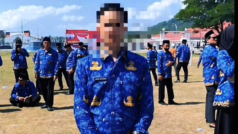 Ardin Winata (33), PPPK asal Konawe menikah lagi usai diangkat jadi Pegawai Pemerintah dengan Perjanjian Kerja (PPPK) di Dinas Dukcapil Konawe. (Foto: Istimewa)