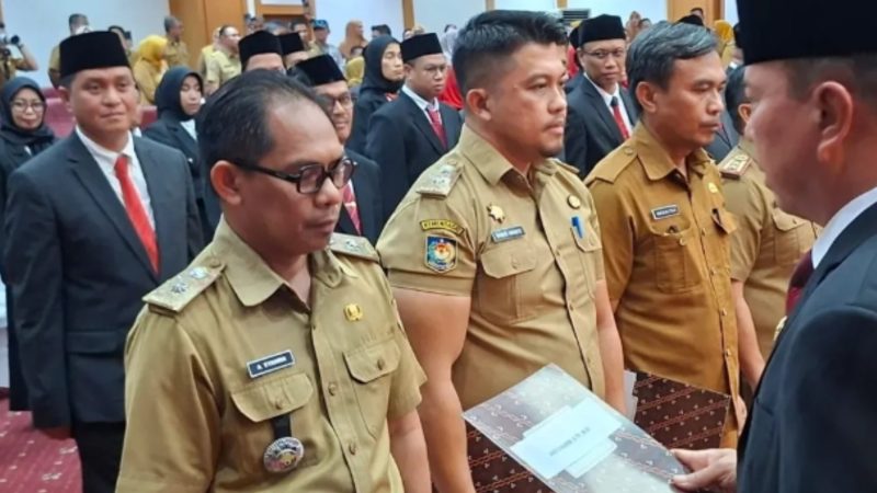 Andi Syahrir ditunjuk Gubernur Sultra Andi Sumangerukka sebagai Pelaksana tugas (Plt) Kadis Komunikasi dan Informatika (Kominfo). (Foto: Istimewa)