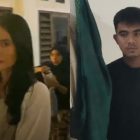 Pratu Dwicandra, prajurit Kodim 1430/Konawe Utara digerebek tengah berduaan dengan istri polisi berinisial TW (31) di kamar kos di Kelurahan Anduonohu, Kecamatan Poasia, Kota Kendari, Sulawesi Tenggara (Sultra), Jumat (17/4/2026) malam. (Foto: kolase foto dan video)