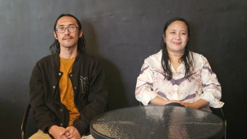 Indra Mustari dan istrinya Ikra Rahmawati. (Foto: Fadli Aksar)