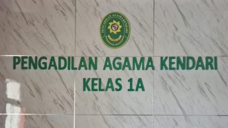 Pengadilan Agama Kendari. (Foto: Fadli Aksar)