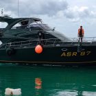 Kapal pesiar mewah dengan nomor lambung ASR 87 tercatat di data Kementerian Perhubungan milik Gubernur Sulawesi Tenggara Andi Sumangerukka (ASR). (Foto: Istimewa)