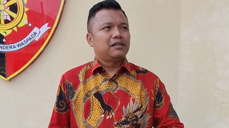 La Ode Muhram Naadu, pengacara di Kendari yang dilaporkan eks Bupati Konawe Utara (Konut) ke Polda Sultra. (Foto: Fadli Aksar)
